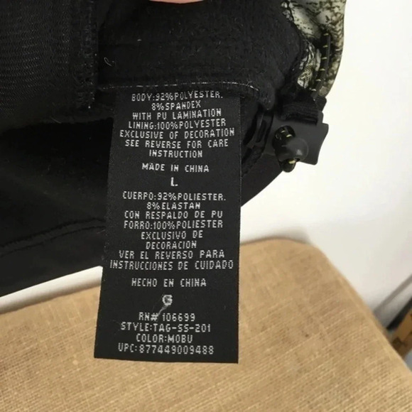 TAG Vintage Men’s Safari Outdoor Clothing Softshell Zip Hunting Jacket Size L - Picture 9 of 9